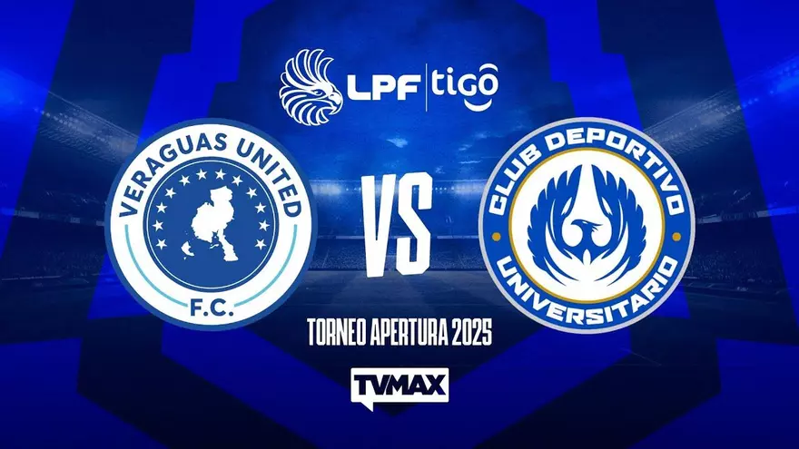 VERAGUAS UNITED FC  VS UNIVERSITARIO  | ⚽ APERTURA 2025 LPF | #FULLTVMAX | #ENVIVO