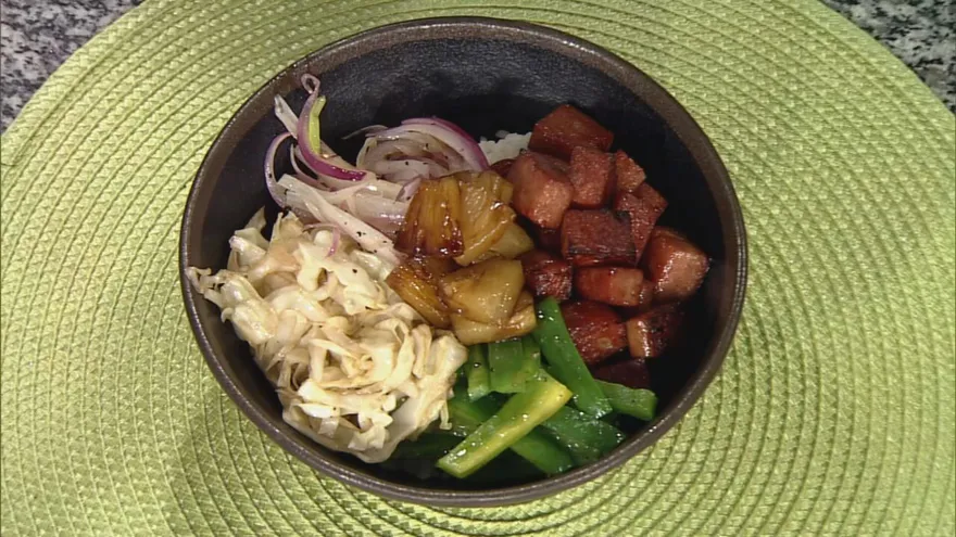 Receta: Bowl de jamonilla frita