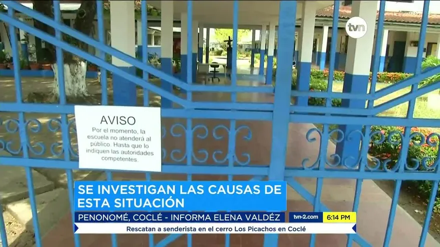 Realizarán reunión sobre intoxicación en colegio de Penonomé