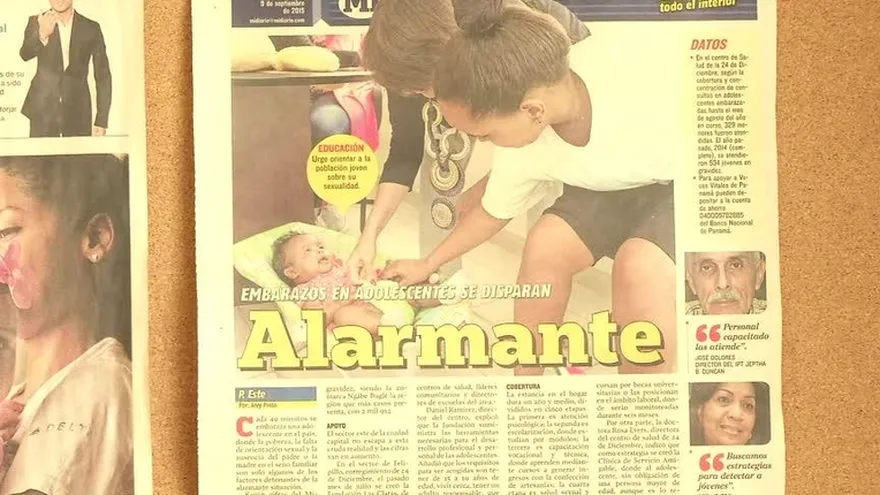 Aumentan cifras de menores embarazadas en Panamá