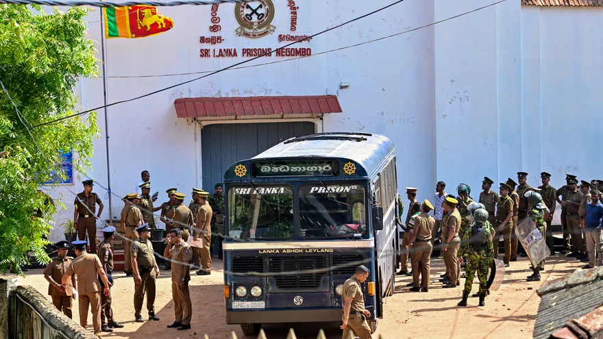 Motín en cárcel de   Sri Lanka