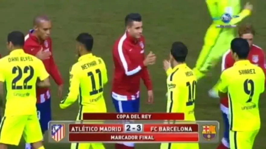 Átletico de Madrid 2-3 Barcelona