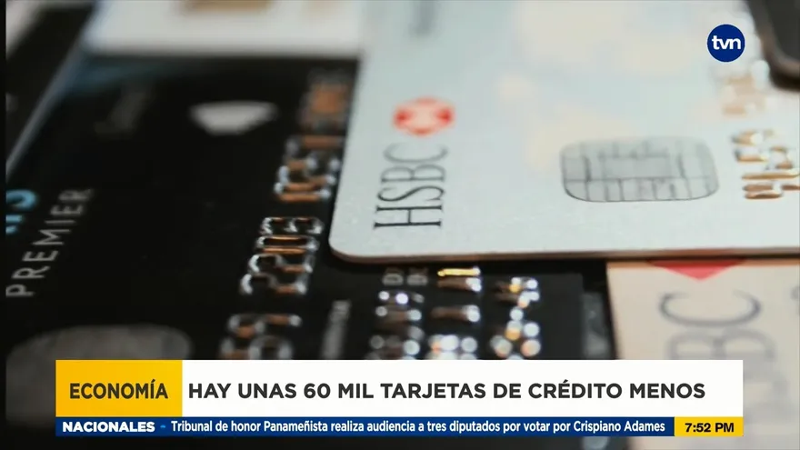 Hay unas 60 mil tarjetas de crédito menos en el país