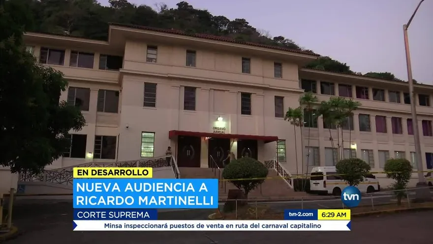 Martinelli atiende nueva audiencia este jueves