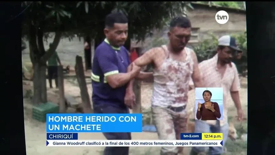 Piden investigación por agresión con machete a un hombre en Chiriquí