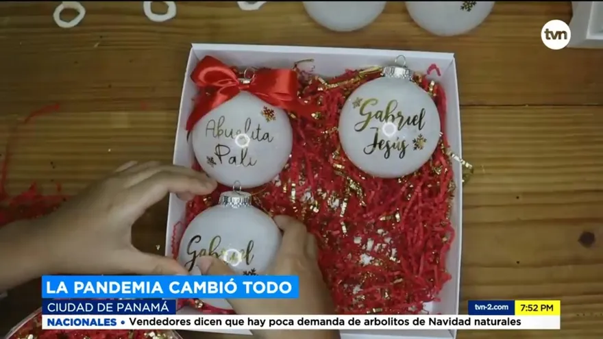 Pandemia afecta a los que confeccionaban arreglos para Navidad