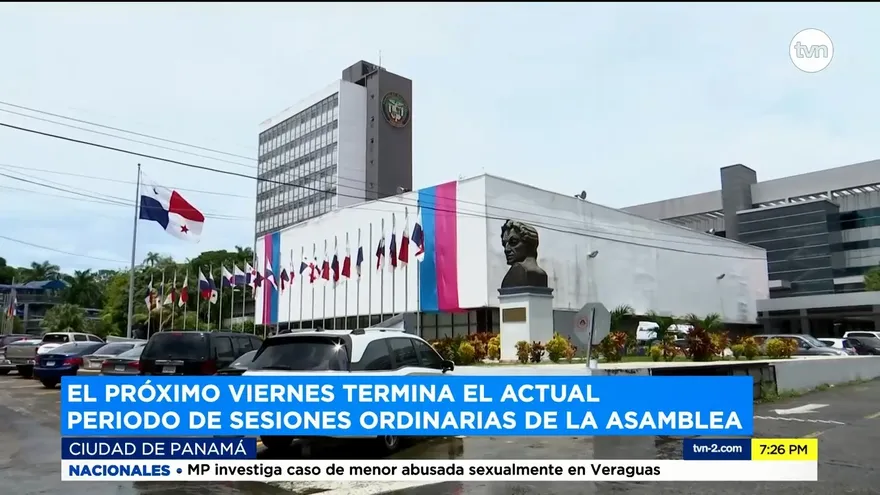 El próximo viernes termina el actual periodo de sesiones ordinarias