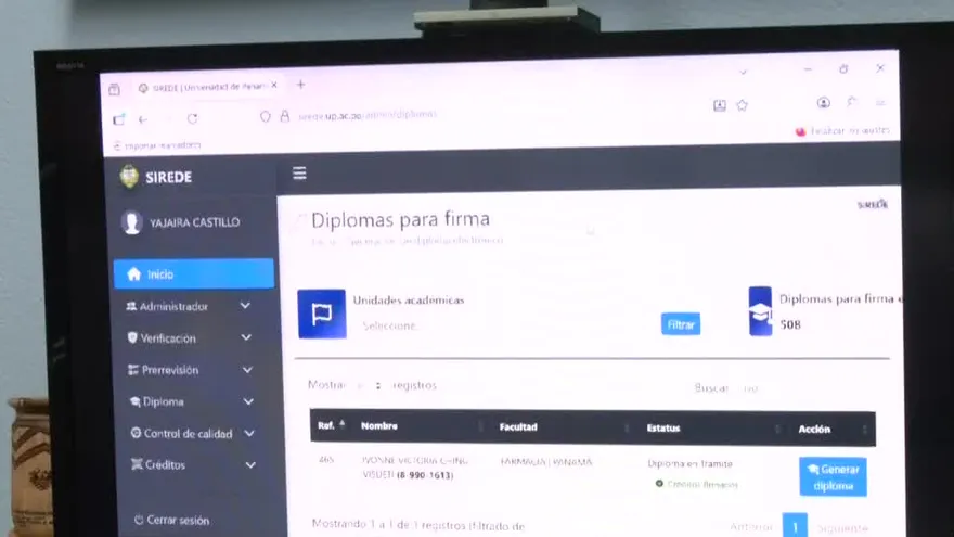 Universidad de Panamá emite su primer diploma digital, hay más de 500 aprobados