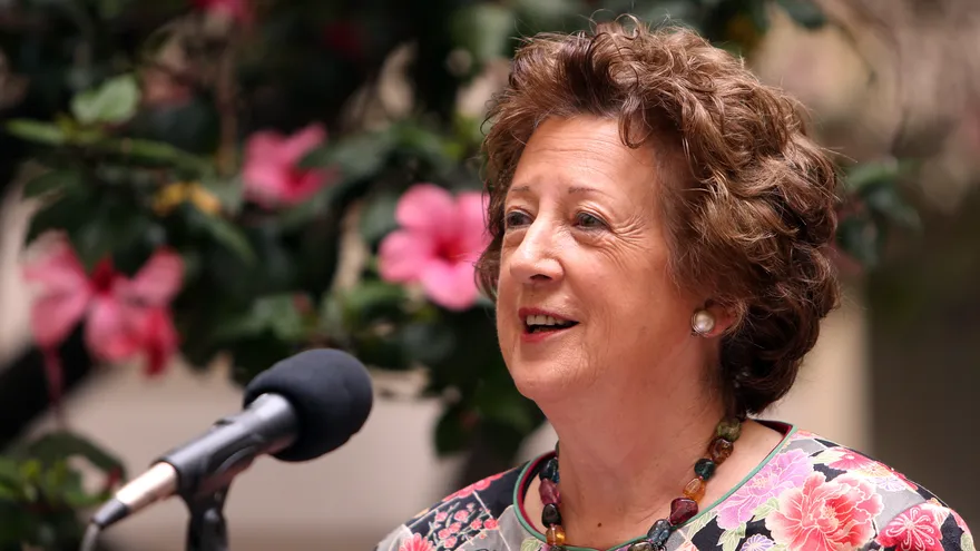 Joyce Anelay, viceministra de Relaciones Exteriores de Gran Bretaña.