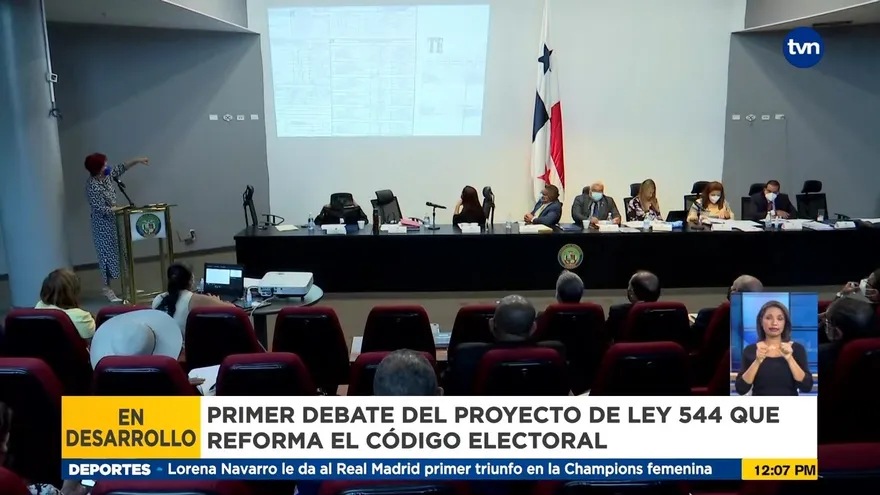 Se reanuda primer debate del proyecto de reformas al Código Electoral