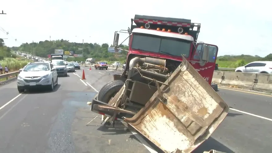 Reportan accidente en autopista Arraiján-La Chorrera