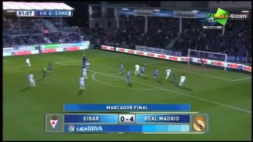 Eibar 0 - 4 Real Madrid
