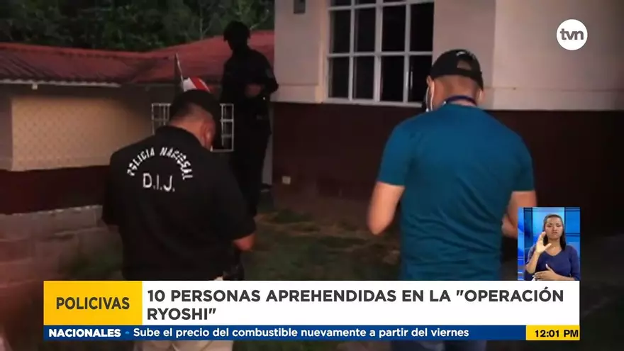 Aprehenden a más de10 personas durante operativos