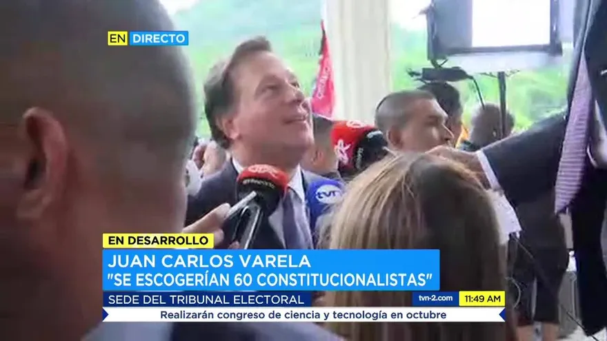 Varela dijo que a partir de este lunes 7 de mayo se hará una agenda para las reuniones con los sectores.