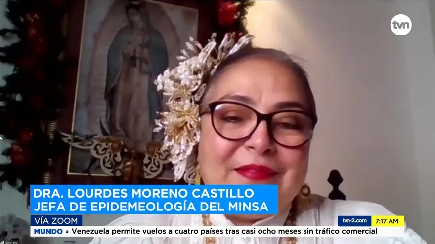 Lourdes Moreno reitera el llamado a mantener las medidas de bioseguridad