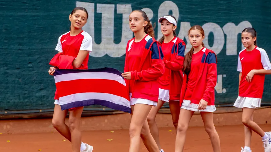 Jugadoras de Costa Rica en el Torneo Conteca
