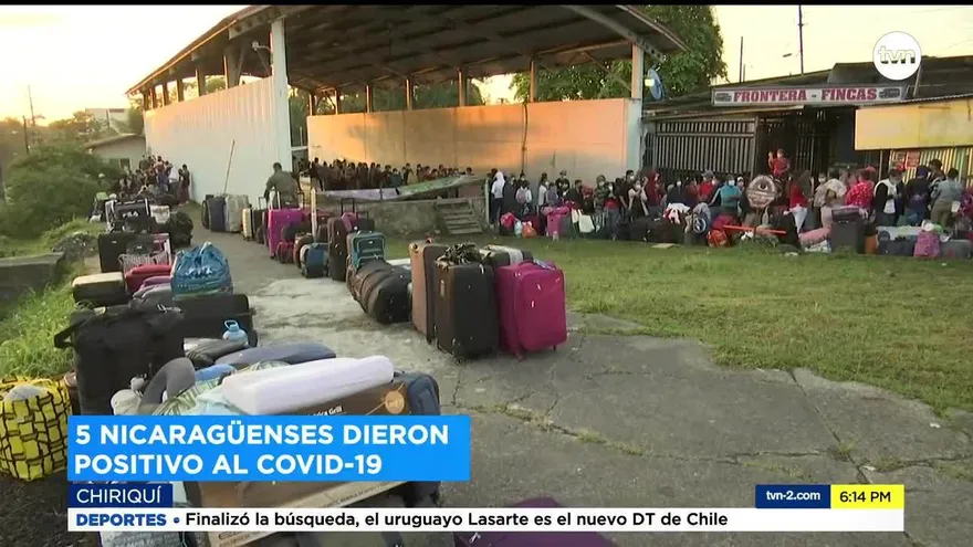 Cinco nicaragüenses dan positivo en covid y no puede viajar a su país