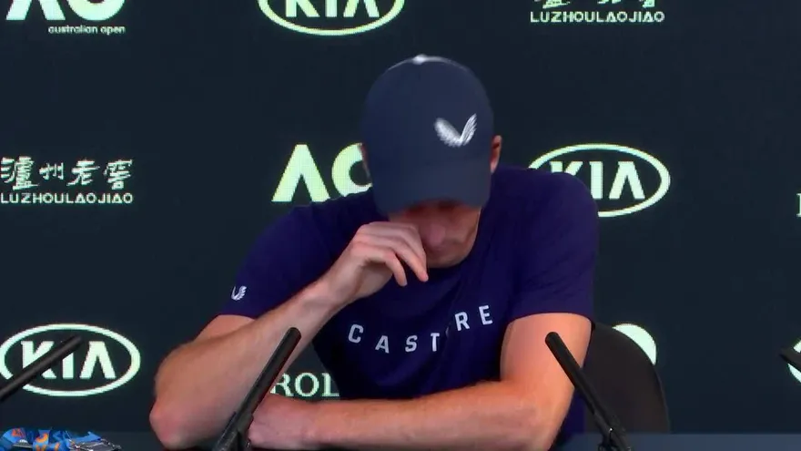 El llanto de Andy Murray al anunciar su retirada del tenis