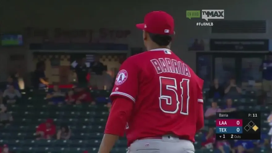 Debut del panameño Jaime Barria en Grandes Ligas