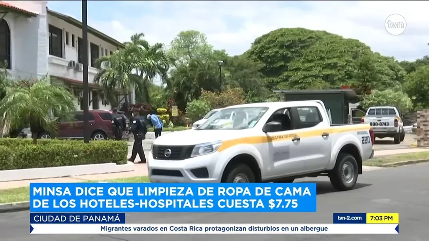 Minsa dice que limpieza de ropa de cama de los hoteles-hospitales cuesta $7.75