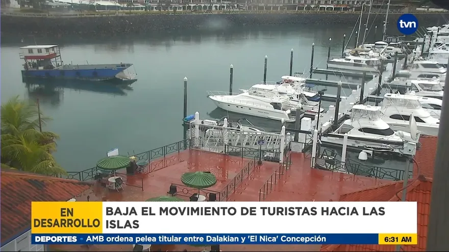 Baja el movimiento de turistas a las islas del Pacífico