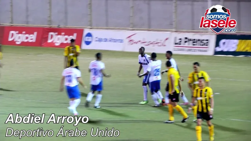 Deportivo Árabe Unido aplastó al CAI 0-5, aquí los goles