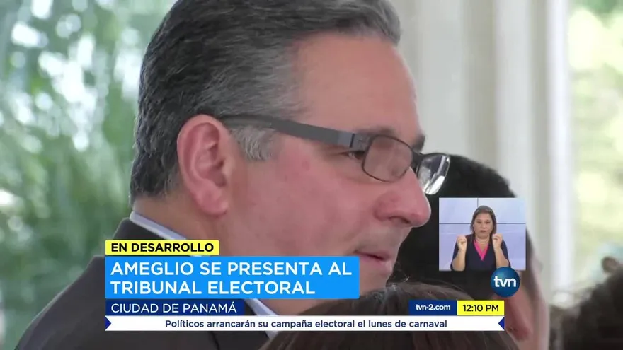 Candidatura de Ameglio en firme tras decisión de magistrados del TE