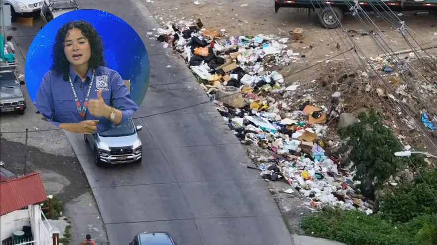 Recolección de basura en San Miguelito