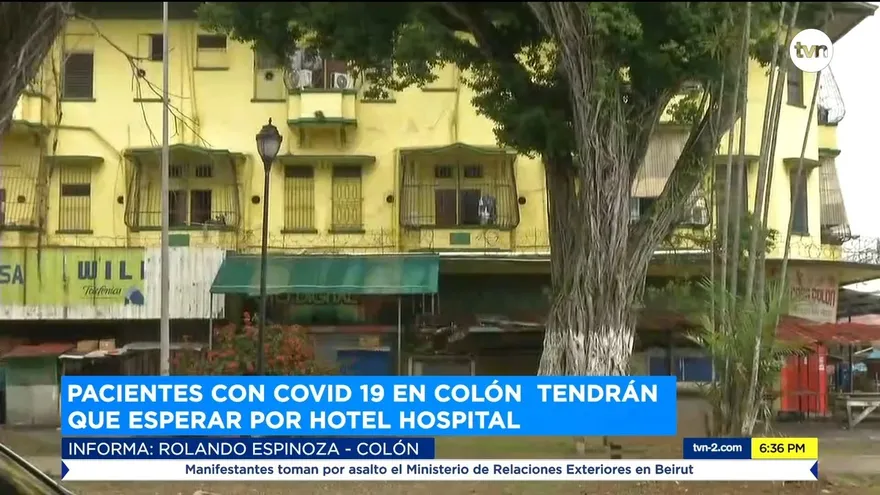 Autoridades de Colón buscan alternativa para hospitalizar a pacientes