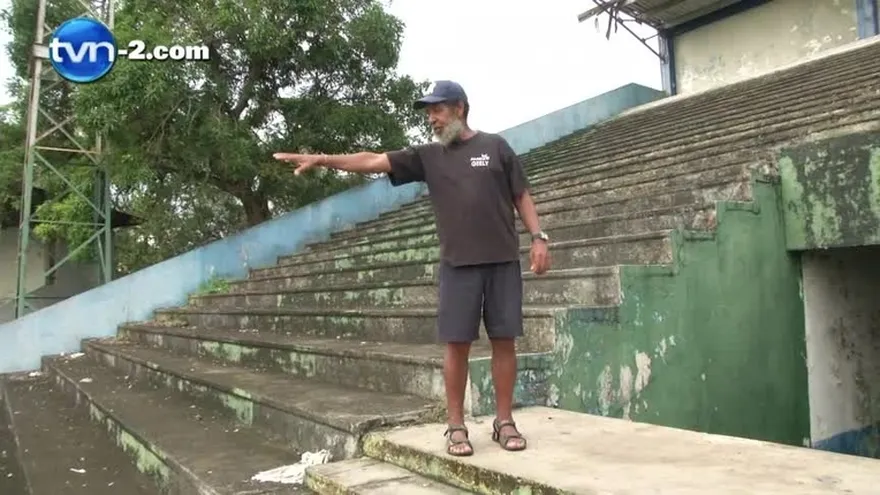 Estadio Juan D. Arosemena en abandono total