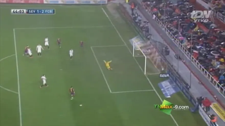 Messi devuelta y Barcelona gana 1-4 al Sevilla