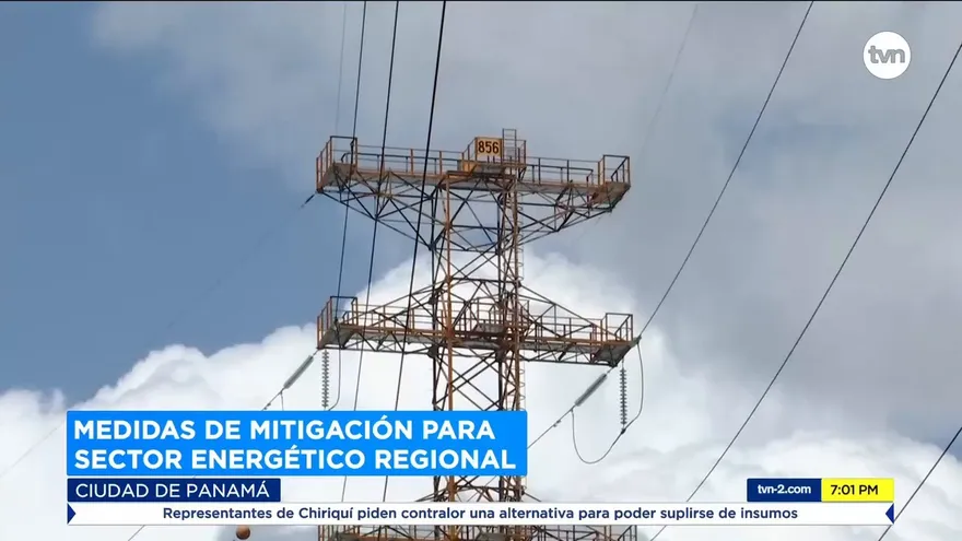 Medidas de mitigación para sector energético regional