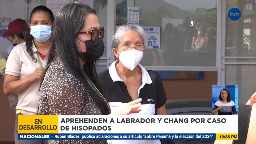 Pareja Labrador-Chang acuden a la Dirección de Investigación Judicial