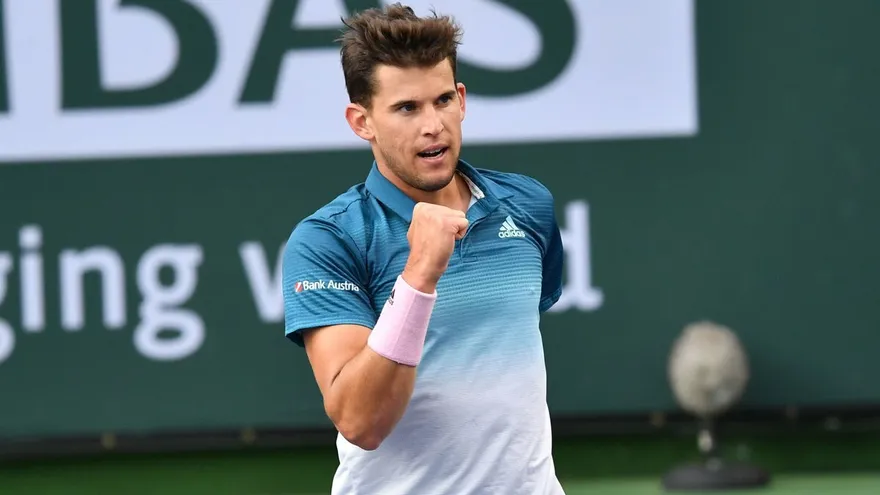 Thiem vence a Raonic y jugará contra Federer en final de Indian Wells
