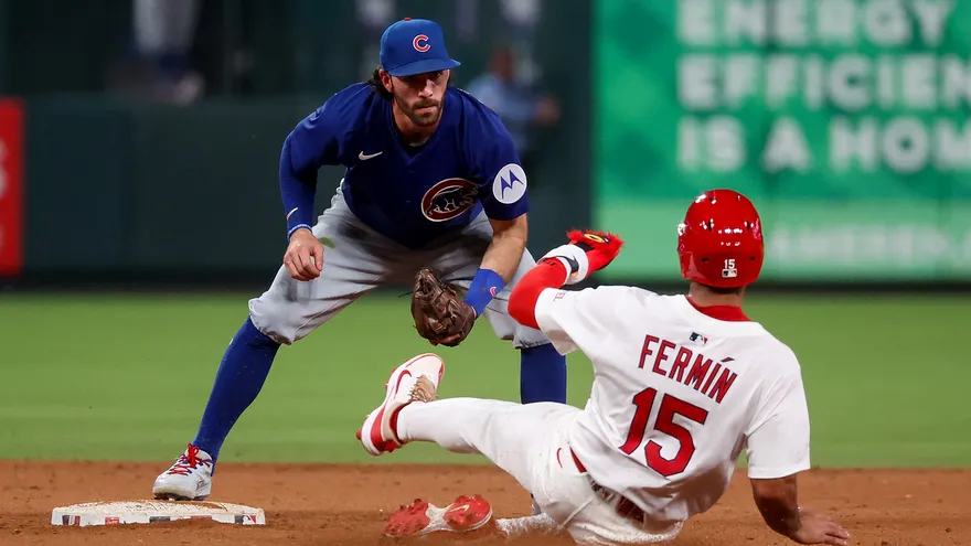 MLB Acción del juego Cachorros de Chicago y Cardenales de San Luis