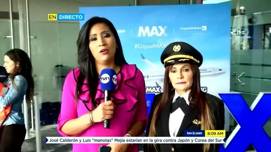 Vuelo inaugural del Boeing 737 Max 9 de Copa Airlines