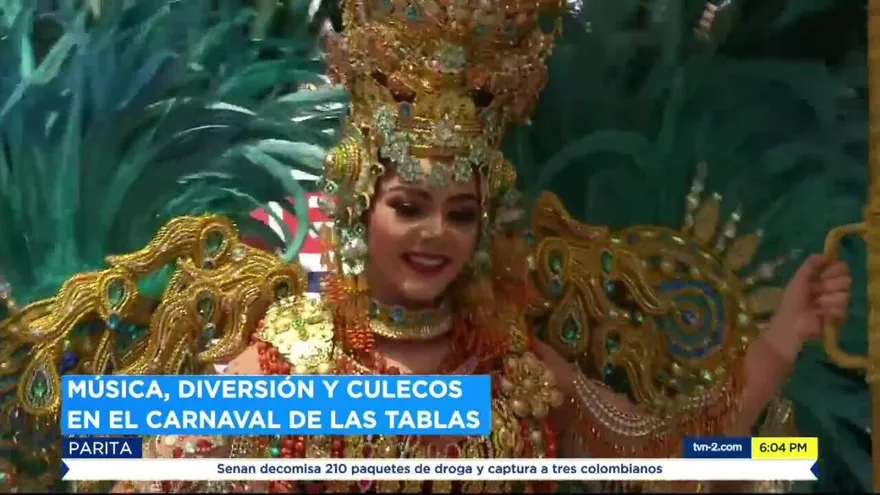 Mucho entretenimiento en el carnaval de Las Tablas