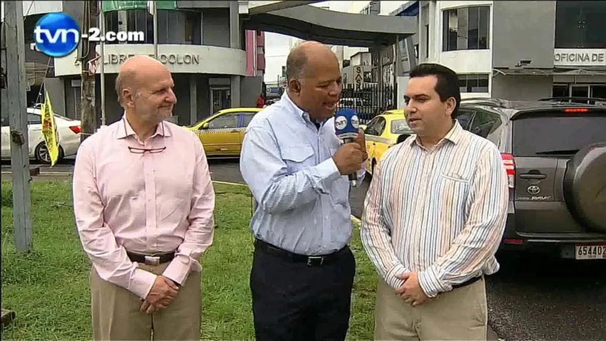 Giovanni Ferrari y Marcos Tellez, Empresarios de Colón