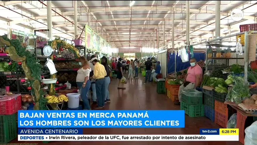 Baja venta de productos en Merca Panamá