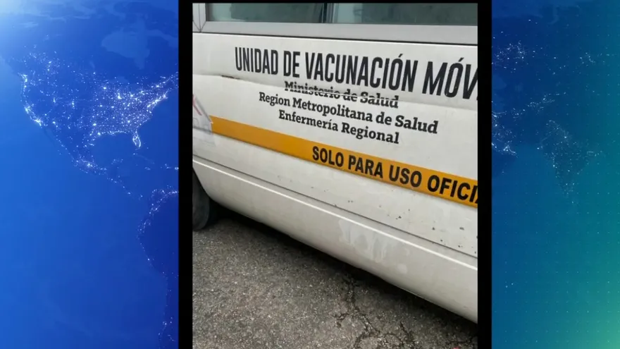 Delincuentes vandalizan unidad móvil de vacunación