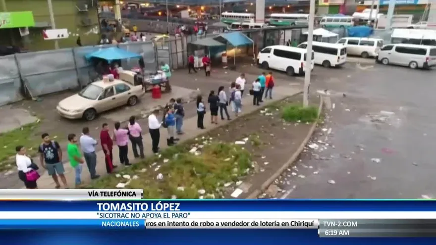 Sicotrac no apoya el paro