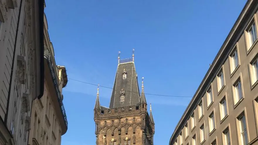 Carreteras de la ciudad de Praga, República Checa