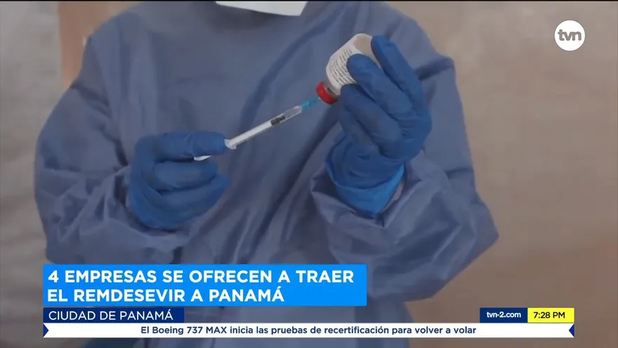 Cuatro empresas se ofrecen a traer el Remdesevir a Panamá