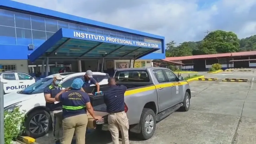 Student Injured by Sharp Object Inside Colón Technical Institute; Another Student Apprehended