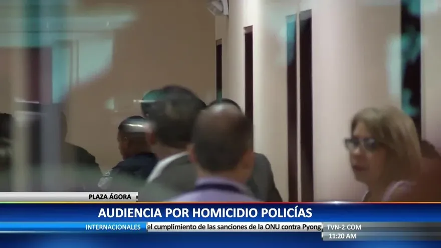 Tres personas en audiencia por posible vínculo a homicidio de policías