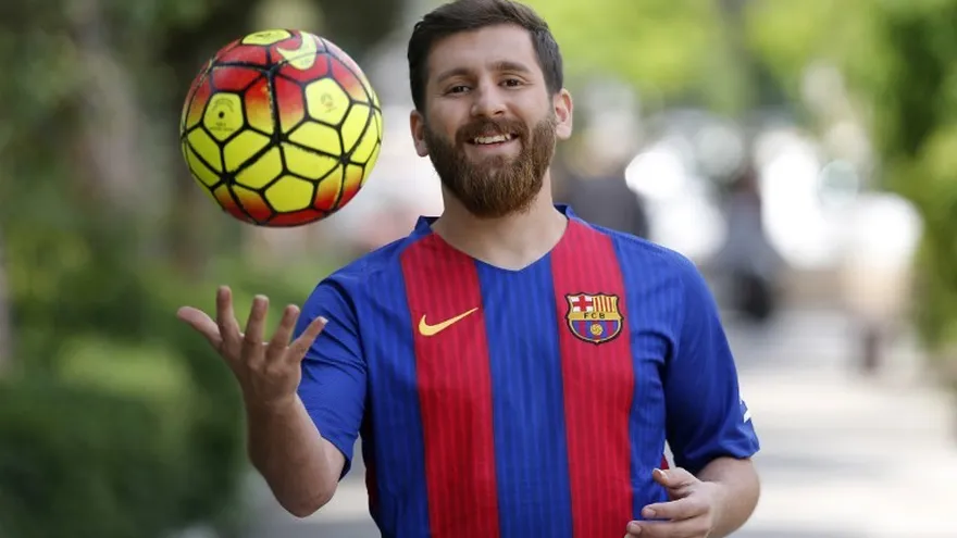 Reza Parastesh, el Messi iraní