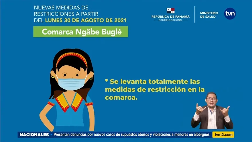 Comarca Ngäbe Buglé es libera de medidas de movilidad