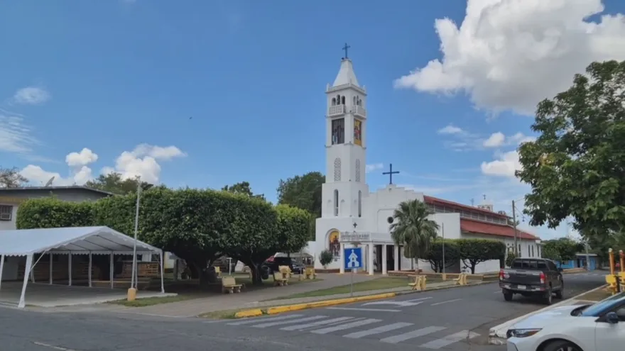 Santuario de Alanje recibe a fieles en el arranque de la Semana Santa