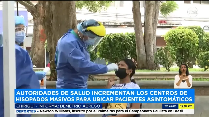 Aumentan centros de hisopados en Chiriquí
