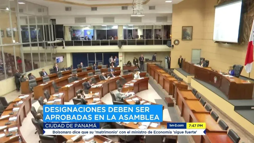 Designaciones deben ser aprobadas en la Asamblea